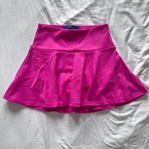 NWOT Polo Ralph Lauren Girls Cotton Flounced Ponte Skort